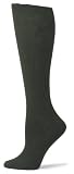 Hue Women's Side Argyle Texture Knee Sock