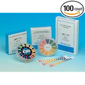 Whatman pH Indicator Papers; CF Strips; 0 to 14pH Range