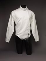 Mens Right Handed Deluxe cotton foil/epee/sabre front zip fencing jacket