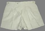 Grasscourt - Men's White Cotton Short