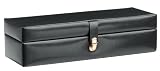 Wolf Designs Chelsea Genuine Leather Traditional Safety Deposit Box #342207