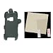 Swivel Belt Clip Holster for LG Rumor Scoop LX260 - (Bundled with Universal Screen Protector Kit)