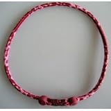 Phiten Titanium 22 Necklace Wine & Pink Camoflauge