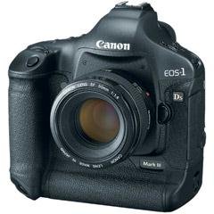CANON 21.1MP EOS-1Ds Mark III Digital SLR Camera With 3.0 inch LCD,35-zone metering system,45-point AF,integrated Self-Cleaning Sensor Unit