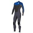 2012 Billabong Foil 5/4mm Steamer Wetsuit CHEST ZIP in ASH/RICH ROYAL BLUE FREE HOOD H45M08 NEW 2012