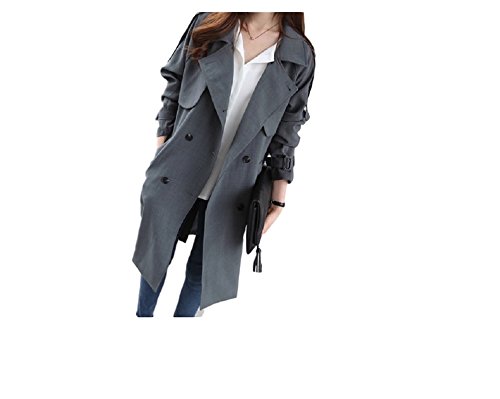 Notting hill 秋冬春 大人 レディース 薄手 トレンチ コート カッコいい はおり 素材 スタイル アウター きれいめ トレンド 綺麗 すっきり シンプル カジュアル 愛され OL デート 通勤 サイズ Ｓ~XL