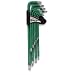Titan 12715 Extra-Long Arm Tamper Resistant Star Key Set - 13 Piece