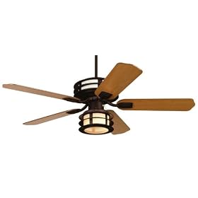 52" Casa Vieja Outdoor Mission™ Damp Listed Fan