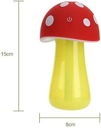 Mini mushroom lamp humidifier skin moisturing USB atomizer portable for car room office spa yoga red