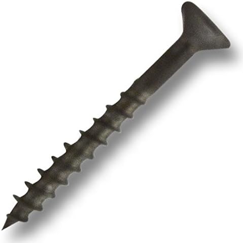 Flat Head, Combo Drive, Coarse Thread, Plain &amp; Dri-lube Screw #8 x 1-1/2", box of 1000