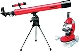 Tasco 49tn Refractor Telescope & Microscope Combo