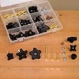 Buy 5 16 - 18 tpi Jig and Fixture Hardware Kit 129 PC Set By Peachtree Woodworking by Peachtree Woodworking