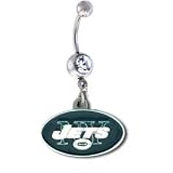 New York Jets NFL Belly Navel Ring