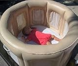 Room to Grow Travel 4-in-1 Play Yard Inflatable Crib