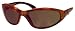 FUNK Sonnenbrille I-NFECT in pearl-braun mit dunkelgrünen Gläsern