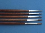 Camel Hair Line Brushes (Set/5)