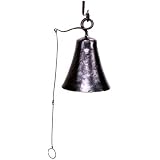Buy Achla WIB03 8 Inch Wrought Iron Bell for Wall or Post Mounting by Achla