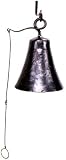 Achla WIB03  8 Inch Wrought Iron Bell for Wall or Post Mounting