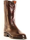 Lucchese 2000 Black Cherry Lone Star Calf Roper