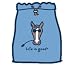 LIFE IS GOOD HORSE CINCH SACK - O/S - BLUE