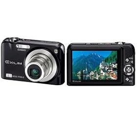 Casio Exlim EX-Z1200 12MP Digtial Camera with 3x Anti Shake Optical Zoom (Black) by Casio