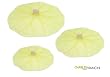 Charles VIANCIN The Lilypad Lid Small, Medium & Large Silicone Suction Lid & Food Cover (Set of 3)