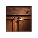 Kidco Sliding Cabinet Lock White Image