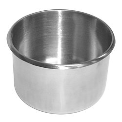 Jumbo Stainless Steel Cup Holder - Casino Supplies > Tables > Table Accessories