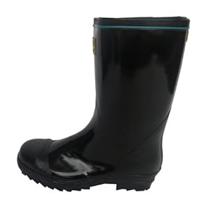 【クリックで詳細表示】ウインタス 安全長靴 K-2 ブラック 25.5