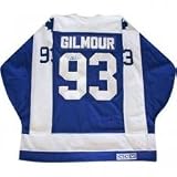 Doug Gilmour Autographed/Hand Signed Replica Jersey (Toronto Maple Leafs)
