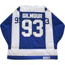 Doug Gilmour Autographed/Hand Signed Replica Jersey (Toronto Maple Leafs)