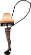 A CHRISTMAS STORY Movie LEG LAMP CHRISTMAS ORNAMENT New