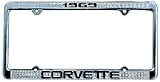 1976 Corvette Chrome License Plate Frame