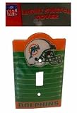 Bulk Savings 391879 Miami Dolphins Switch Plate Cover- Case of 72