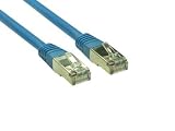 Produkt-Bild: Patchkabel RJ45 F/UTP C5e 10.0m Blue (FTP) bulk