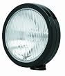 SlimLite Fog Light 6 in. Round Clear Lens Black Housing 100 Watts Single Light