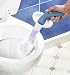 Refillable Toilet Brush And Holder