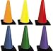 Sporting Goods : 18" Colored Game Cones - Set of 6