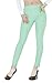Mascara Women's Colored Stretch Skinny Jeans Jeggings Pants Elastic Waist
