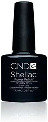 CND Shellac Power Polish Color Coat - Overtly Onyx