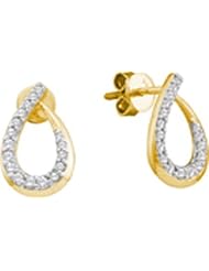 0.25CTW DIAMOND FASHION EARRINGS