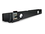 from DGM 2.1 Home Cinema TV Theatre Surround Sound Speaker System Soundbar Sound Bar 50W with Subwoofer and iPod/iPhone 4 4S Radio Clock Dock Docking Station with Remote and Wall Mount Model ET-Soundbar