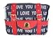 Doggie Bag to Go Pet Carrier - I Love You : Size SMALL