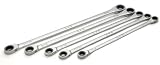 SK Hand Tools 89250  5 Piece Fractional XXL Double Box Spline G-Pro Wrench Set
