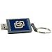 Centon DataStick Keychain MLB San Diego Padres Edition - USB flash drive - 2 GB - Hi-Speed USB - silver