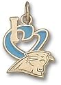 Orlando Magic "I Heart Logo" 1/2" Enamel Enamel Pendant