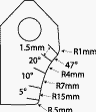KRT-447 KREATIVE FLOW Cutting Tips