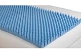 Economy Eggcrate Mattress Pad - 3'' Thick Pad