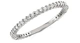 Diamond Eternity Band, 0.30 Carats, 14K White Gold