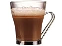 Bormioli Rocco Verdi Cappuccino Cup With Stainless Steel Handle, Set of 4, Gift Boxed